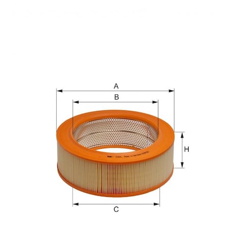 Hengst Air Filter, E107L E107L